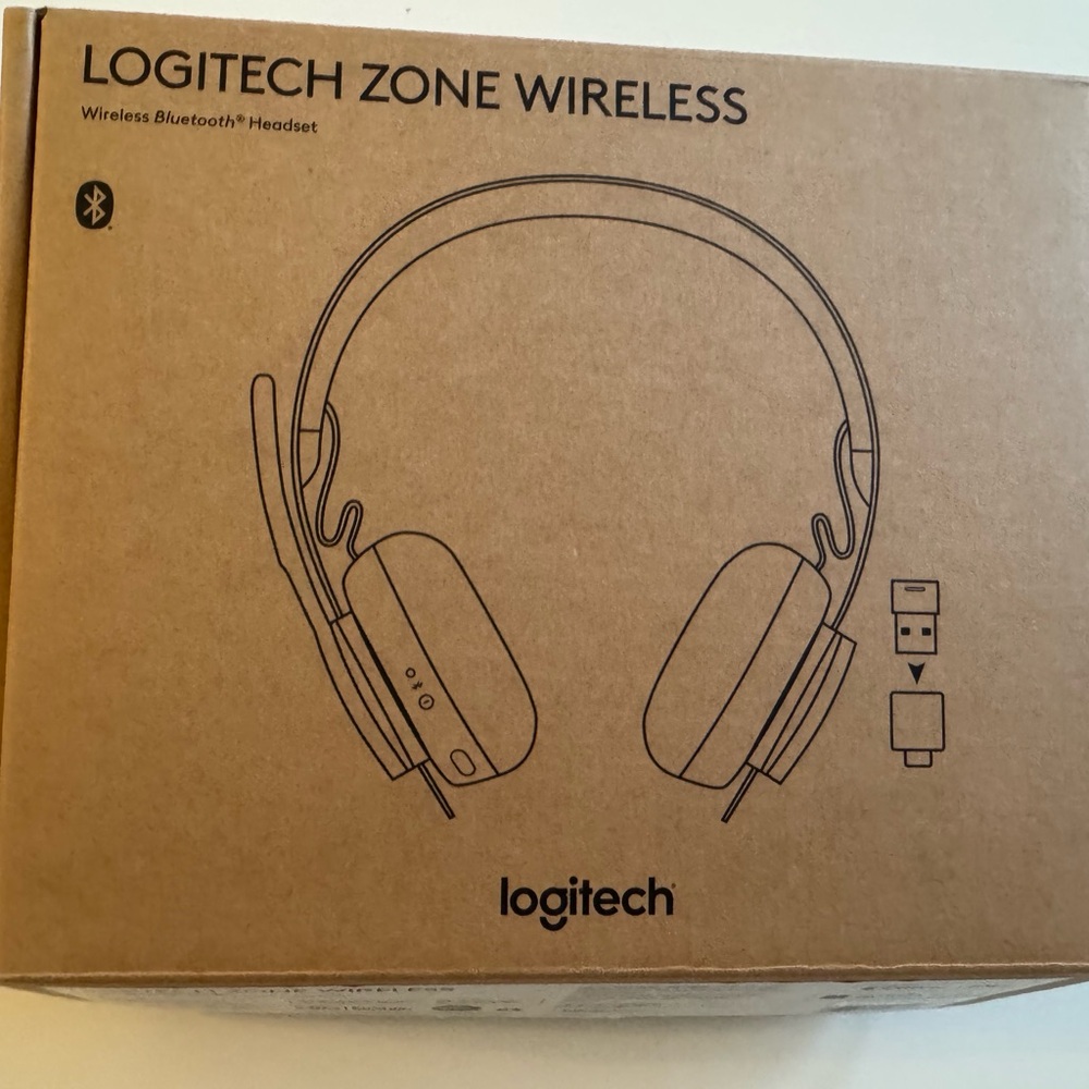 Logitech Zone Wireless Bluetooth Headset - Black